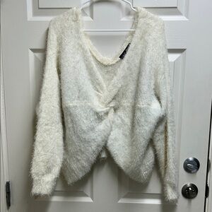 Cozy White Sweater